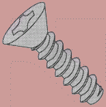 Sheet Metal Screw - Flat Head