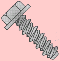 Sheet Metal Screw - Hex Head